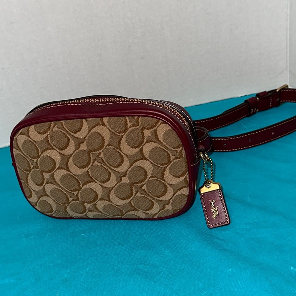 Coach Belt/Crossbody Bag in Signature Jacquard